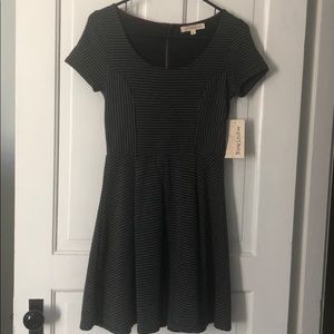 Rewind Black & Gray Dress